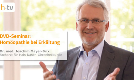 DVD-Seminar „Homöopathie bei Erkältung“, Dr. Joachim Mayer-Brix – Facharzt für Hals-Nasen-Ohrenheilkunde
