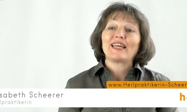 Elisabeth Scheerer, Heilpraktikerin